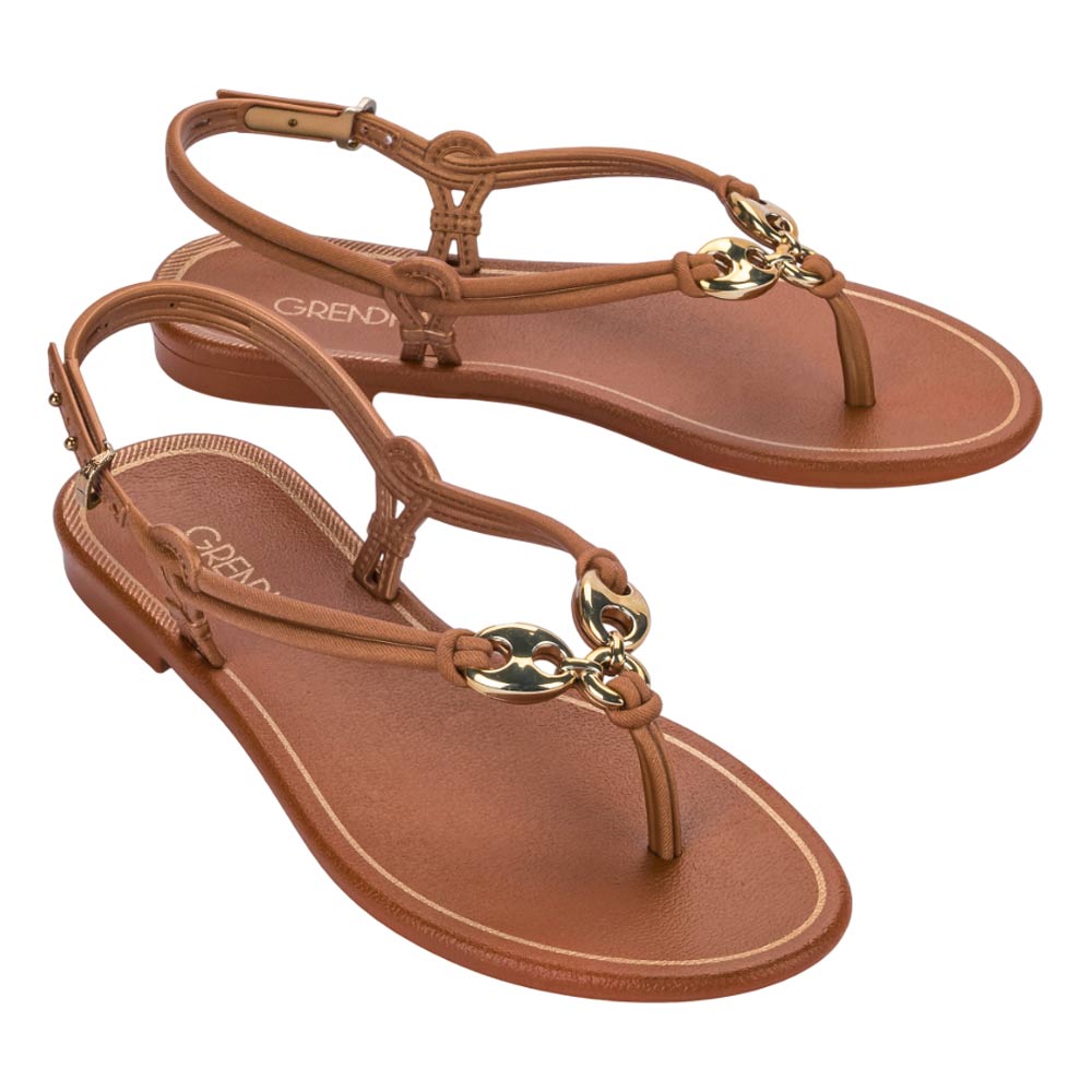 Chinelo Feminino Grendha Amor Em Flor - modelo do par